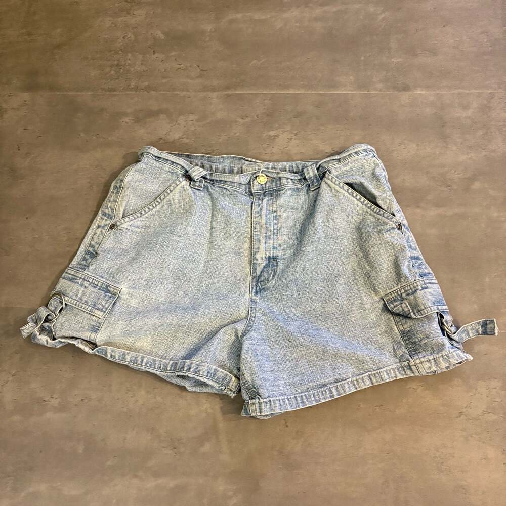 Lee Vintage Denim Cargo Shorts Size 12P